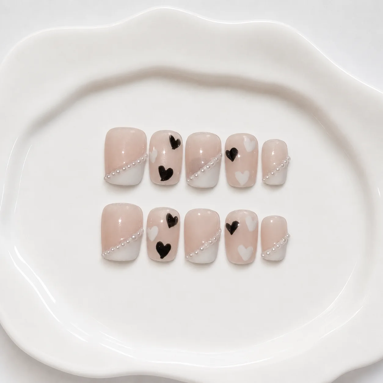 Toofufu Set 254 handmade press-on nail set