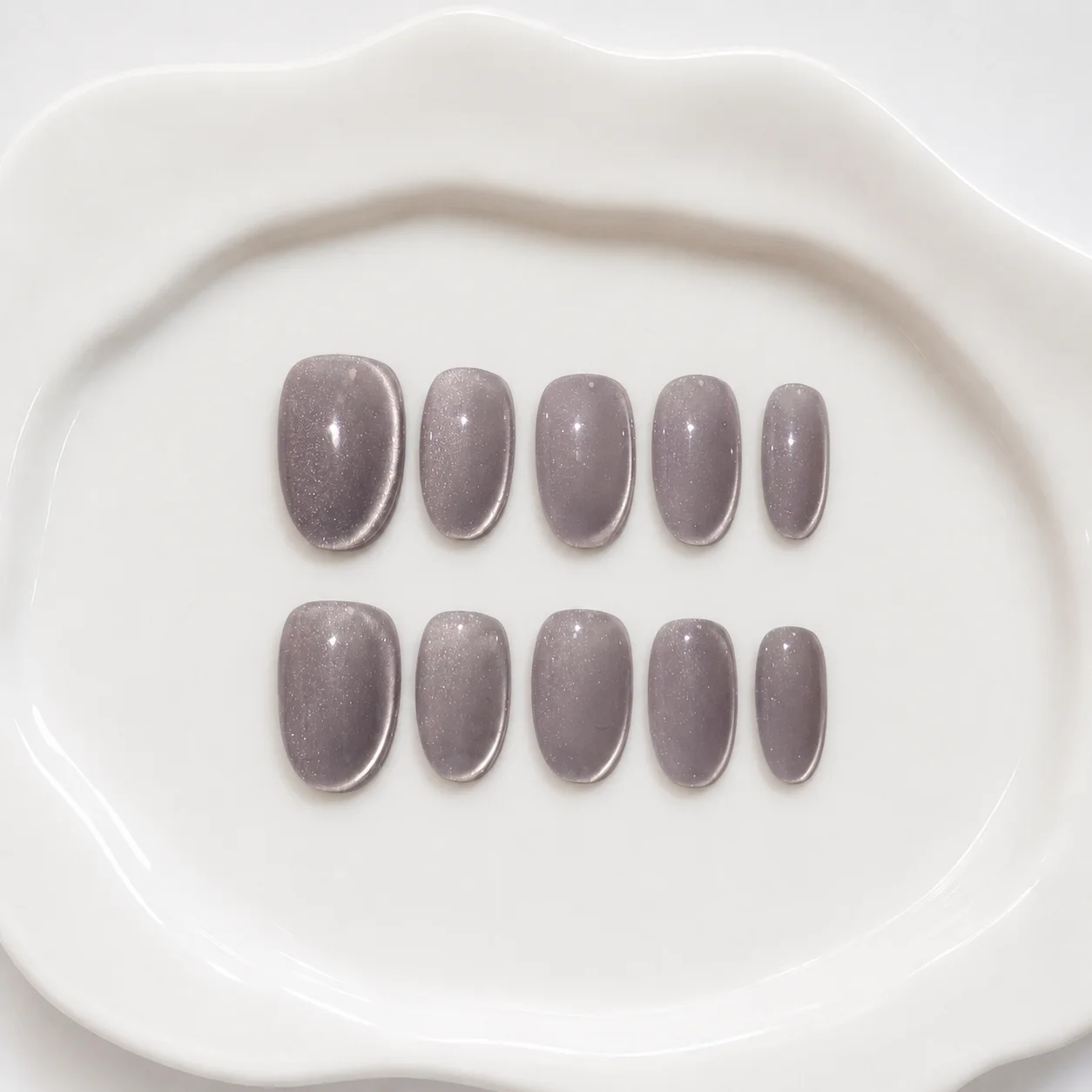 Toofufu Set 256 handmade press-on nail set