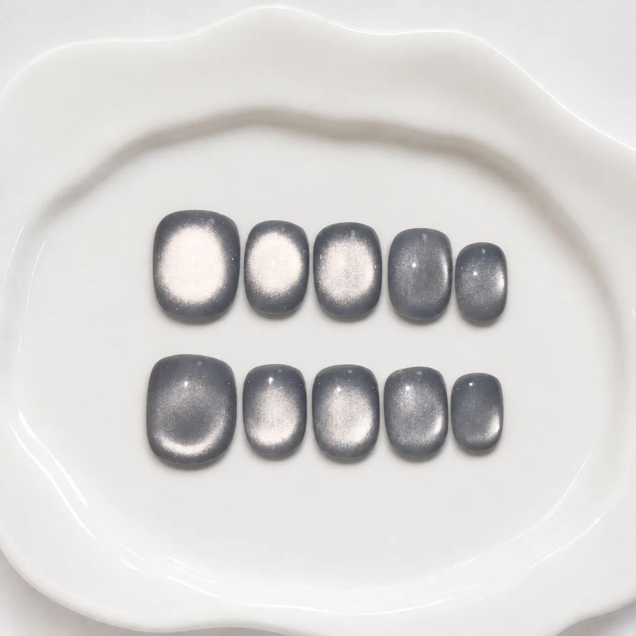 Cat-eye Collection handmade press-on nail collection