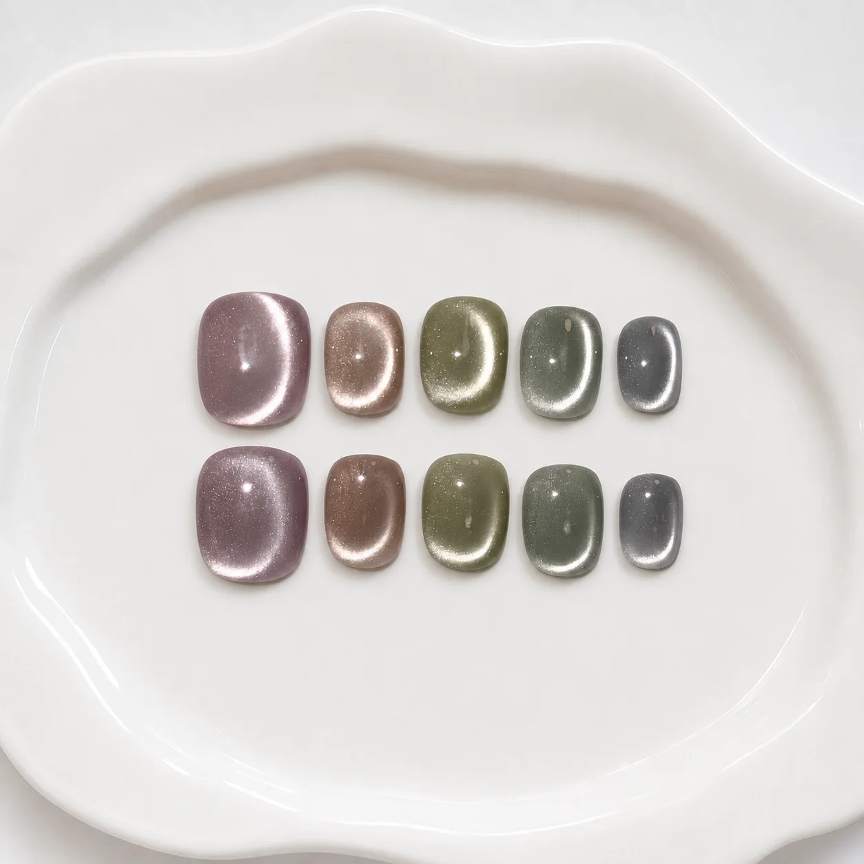 Toofufu Set 274 handmade press-on nail set
